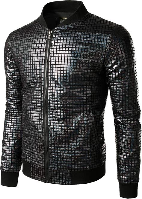 men's metallic jackets